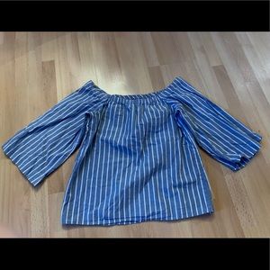 Tommy Hillfiger off the Shoulder Top